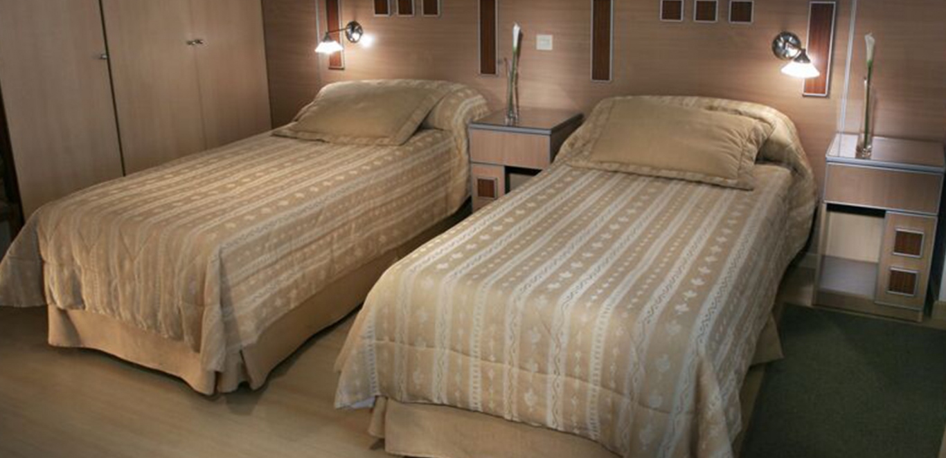 Habitacion camas twin