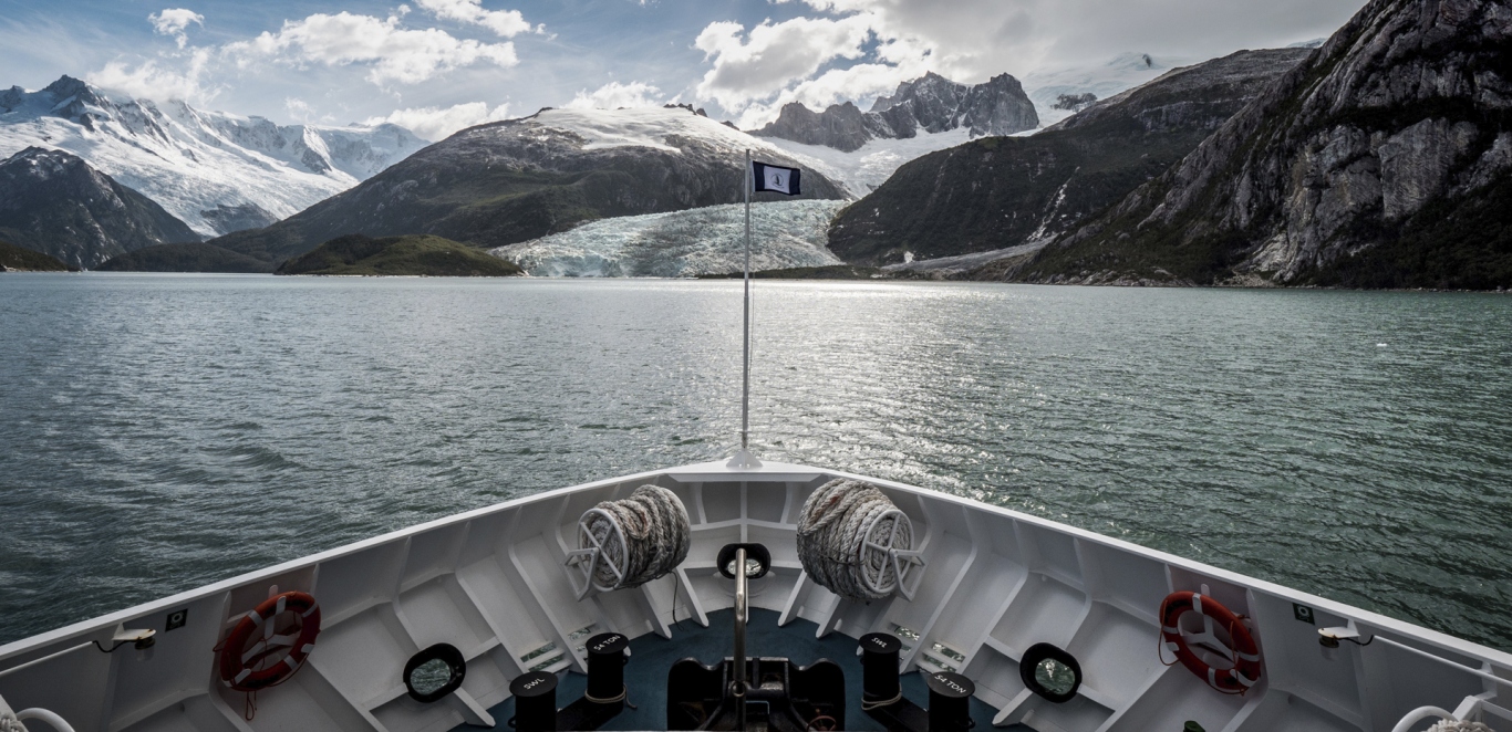 Glaciar Pia - Australis Crucero