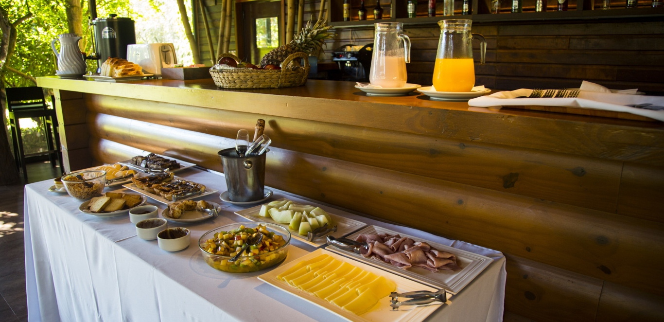 Mocona Virgin Lodge - Saltos del Mocona - Desayuno