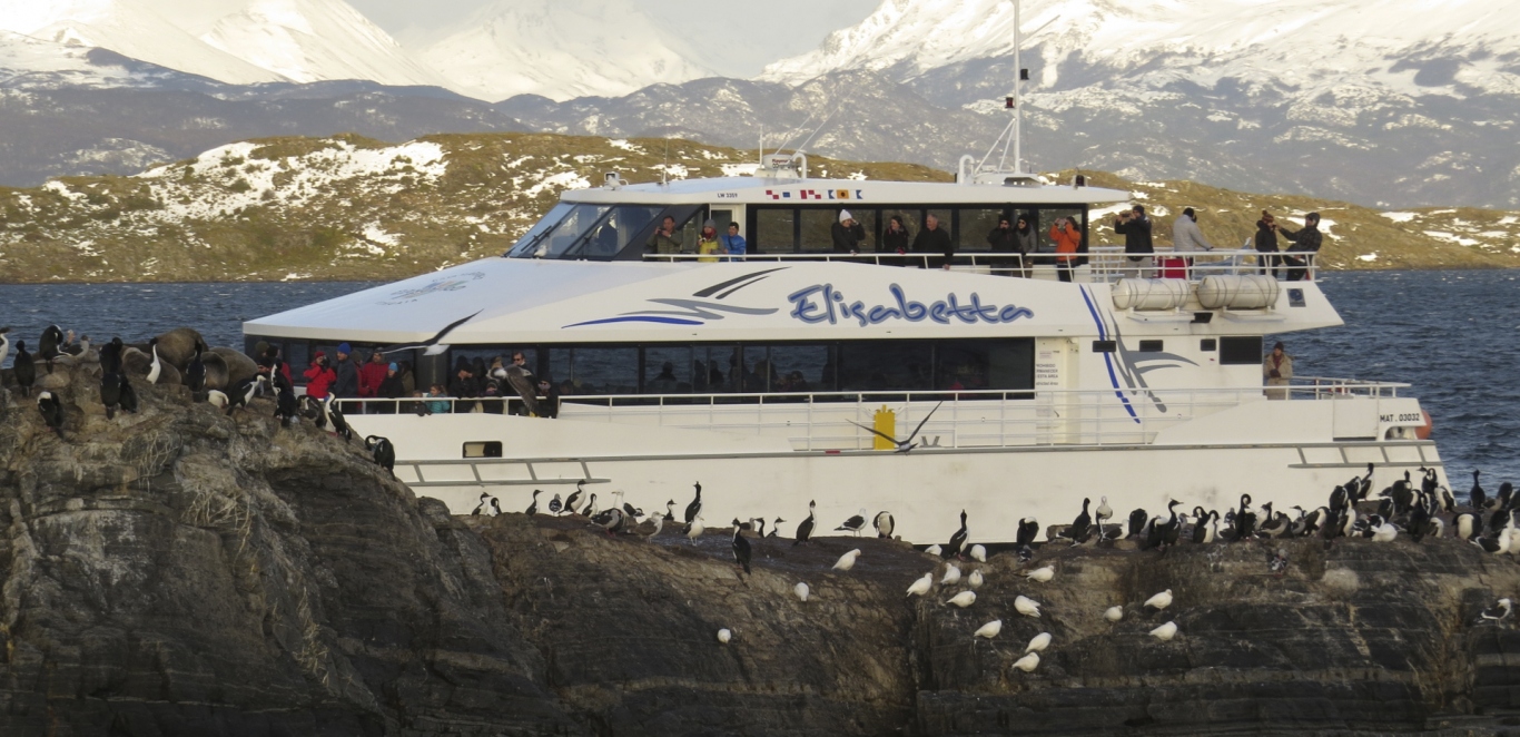 Navegacion Canal Beagle - Ushuaia - Tierra del Fue