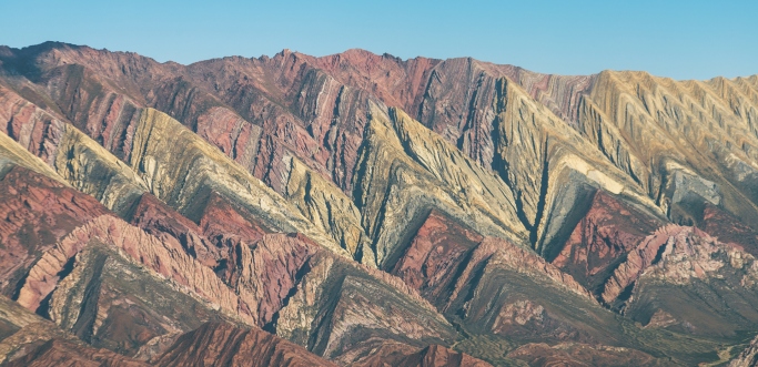 Quebrada de Humahuaca y Hornocal Cerro de 14 colores