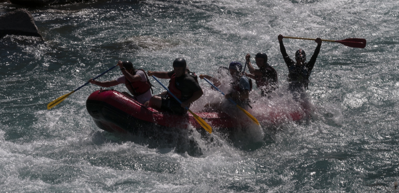 Rafting familiar